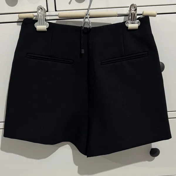 Zara High Waist Black Women's Shorts - Image 2