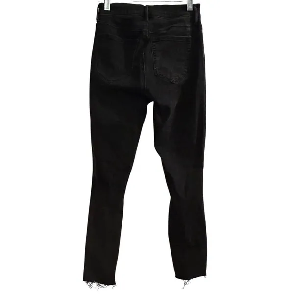 PacSun Women's High‎ Rise Jegging Jeans Black Distressed Size 24 - Image 9