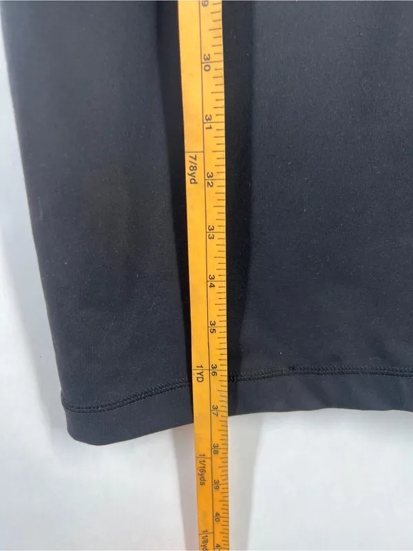 Lululemon Globetrotter Dress Black Mesh Cutout Racerback Size 4 - Image 10