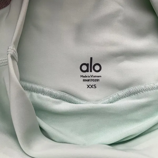 Alo Yoga Grand Slam Tennis Skirt Spearmint XXS - Image 3