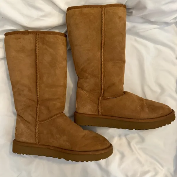 EUC UGG Classic Tall II Chestnut Boots - Image 2