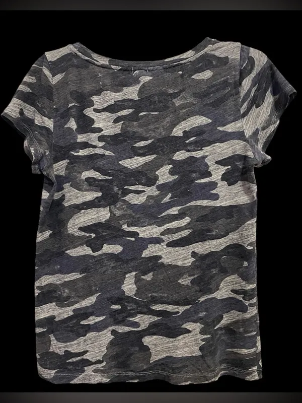 J. Crew Gray Camo Short Sleeve Tee - Image 3