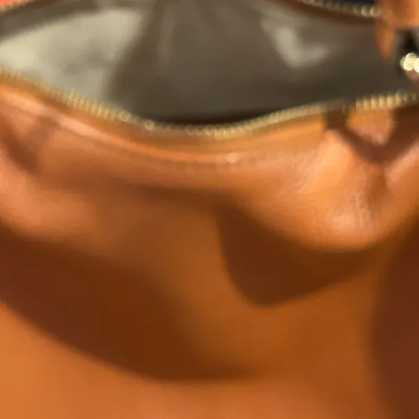 Ora Delphne Leather Satchel Handbag - Tan - Image 12