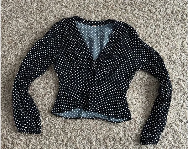 FREE PEOPLE Love Street Top In Black - Image 3