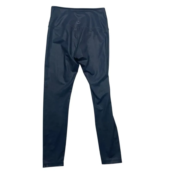 Beyond Yoga size medium Deep Blue shiny Leggings - Image 2