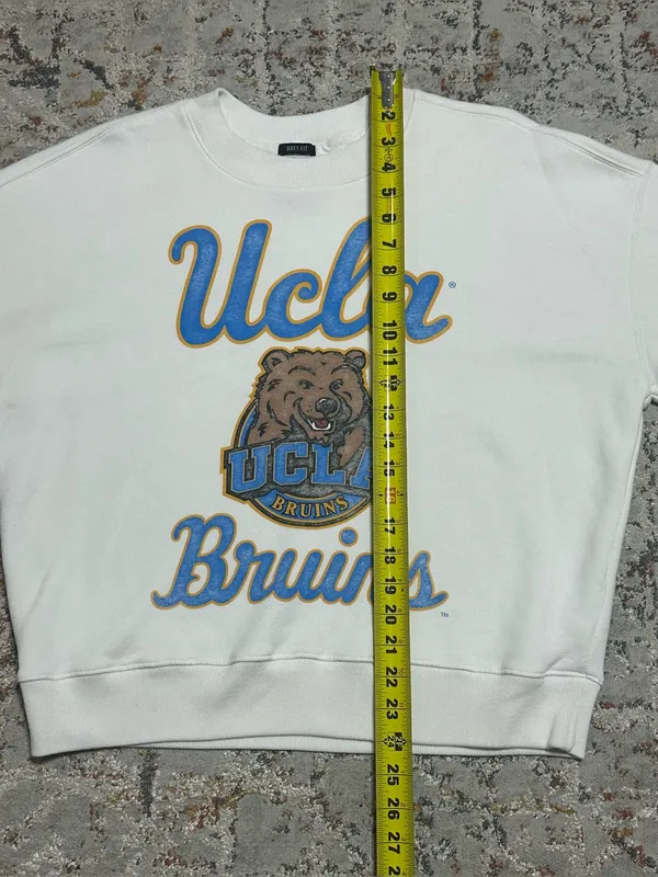 HOLLISTER UCLA Bruins Boxy Fit crewneck sweatshirt size XS - Image 4