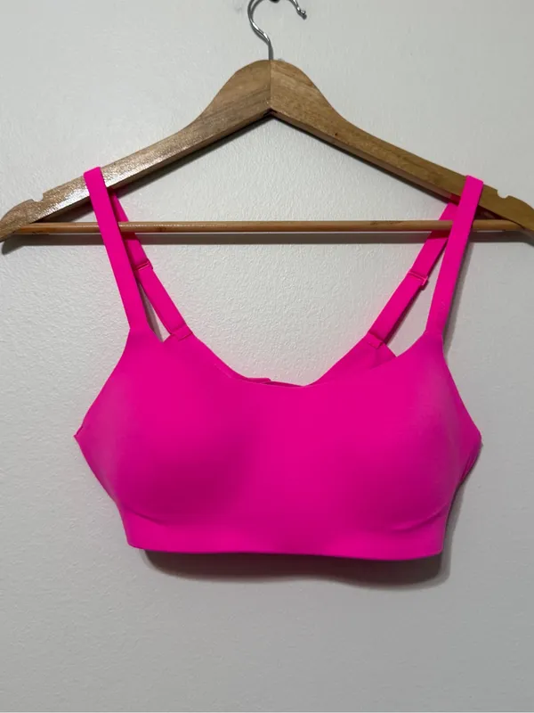 Aerie Smoothez Bra-ish Wireless Bralette Size Small HOT PINK - Image 2