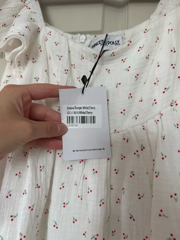 Princess Polly cherry romper 2 - Image 6