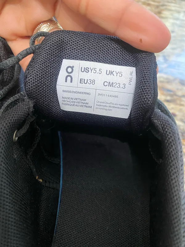 On Running women’s Black and Gray Sneakers - Image 5