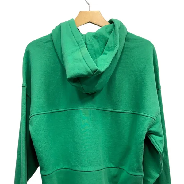 Everlane The Track Organic Cotton Hoodie in Bright Jade size XS NWT - Image 5
