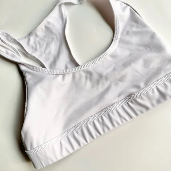 Boston Consulting Group White Sports Bra SZ XS - Image 5