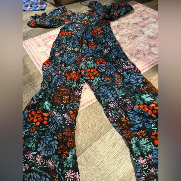 Knox‎ Rose Floral Jumpsuit size small - Image 5