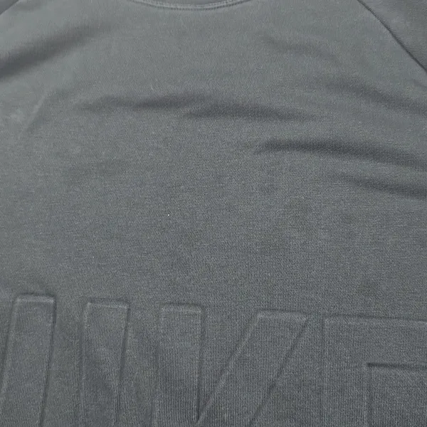Nike -825 Black Dri-Fit Versa Just Do It Long Sleeve Cropped Sweatshirt Black 2X - Image 5