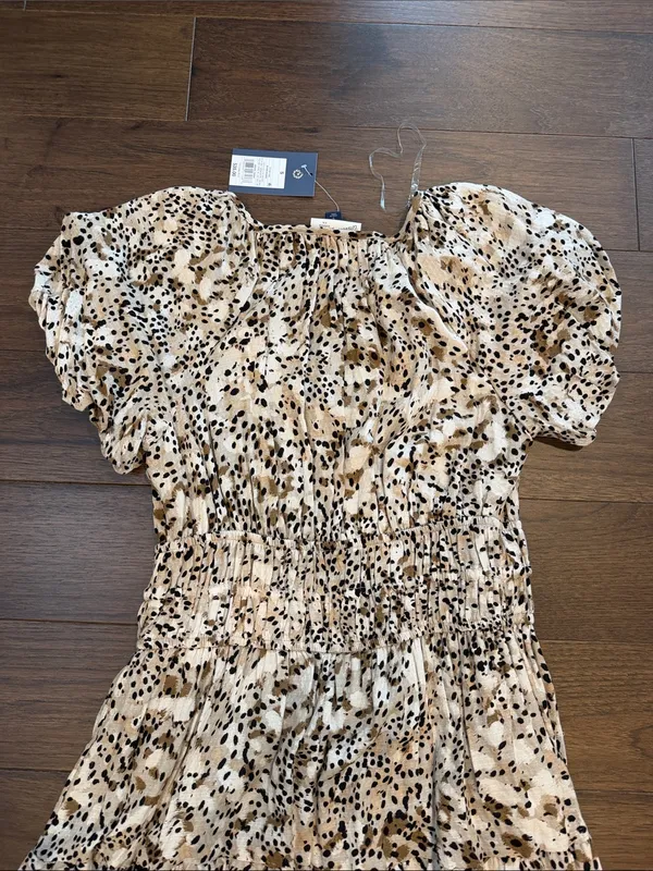 Universal Threads Puff Short Sleeve Midi Dress Size Small NWT - C1-094 - Image 9