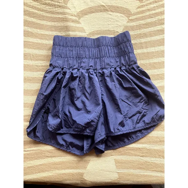 FP Movement FREE PEOPLE The Way Home Athletic Shorts Deep Sea Blue Size XS - Image 5