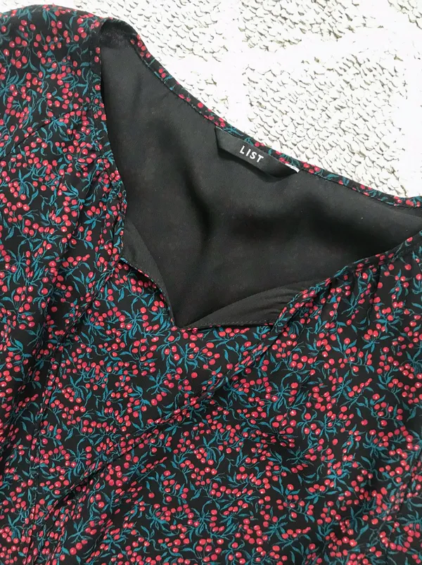Revolve Holiday Print Ruffle Cinch Waist Mini Drszz - Image 11
