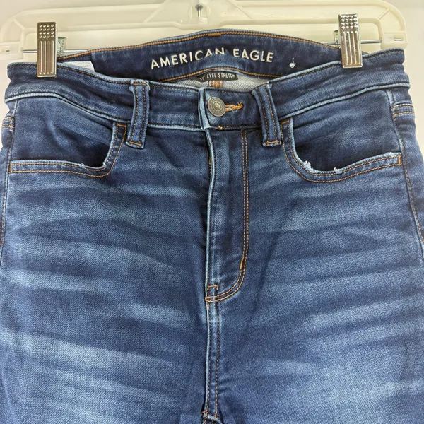 American Eagle AE Super Hi-Rise Jegging Next Level Stretch Size 4 Regular - Image 3