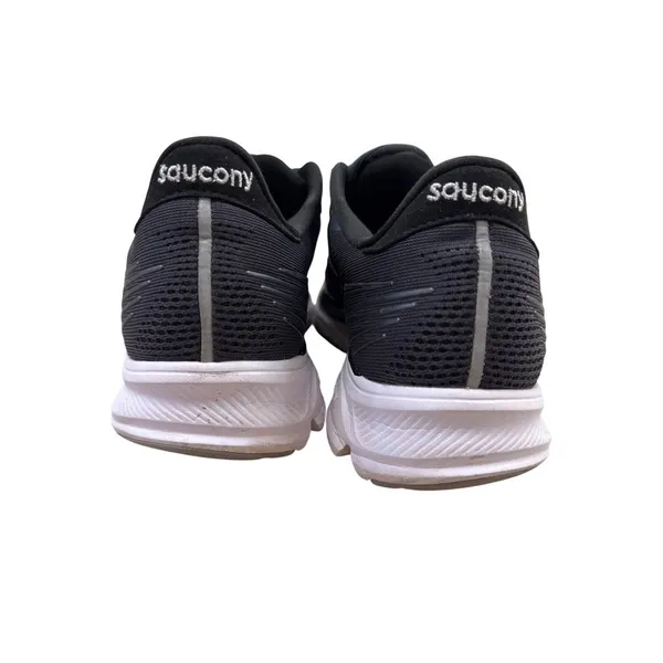 Saucony Mens PWRRUN Running Shoes Black Mesh Size 9.5 SKU 7147 - Image 6