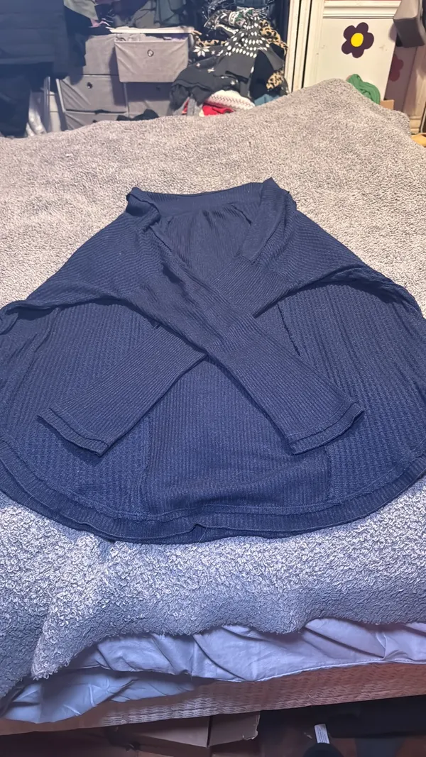 Free People blue tunic size large - Image 7