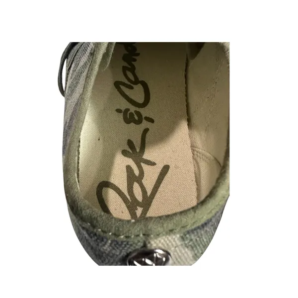 Rock & Candy Camo Canvas Lace-Up Low Top Casual Sneakers Shoes Size 8.5 - Image 4