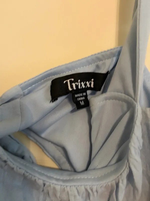 Trixxi Blue Dress Lace - Image 3