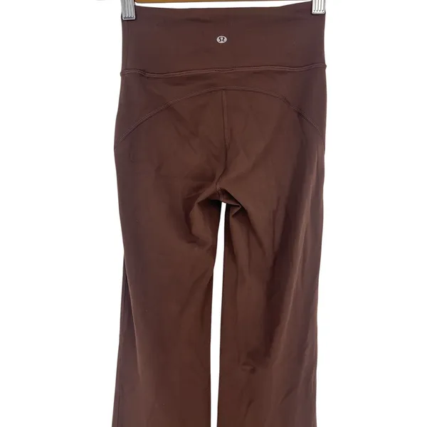 Lululemon Groove Super-High-Rise Flared Pant Espresso Size 0 Nulu - Image 8