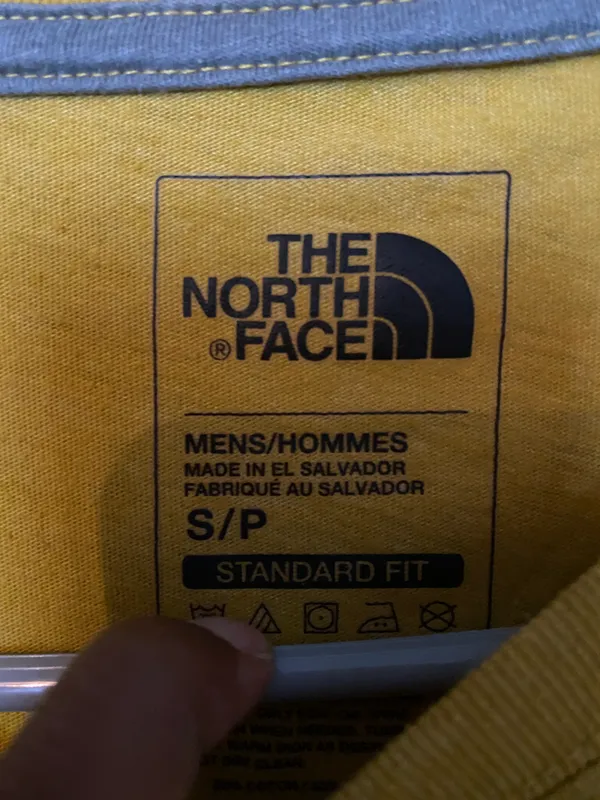 The North Face Yellow T-shirt - Image 2