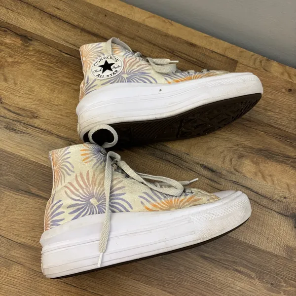 Converse Chuck Taylor All Star Move Hi Floral Platform A06672C Women’s - Image 10