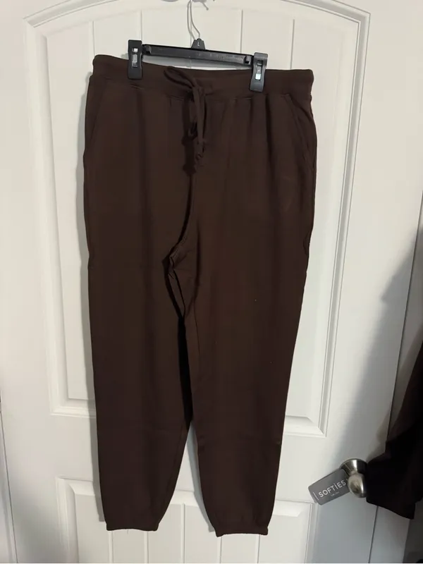 Softies DreamTech Oversize Hoodie Lounge Set Espresso Large New - Image 6