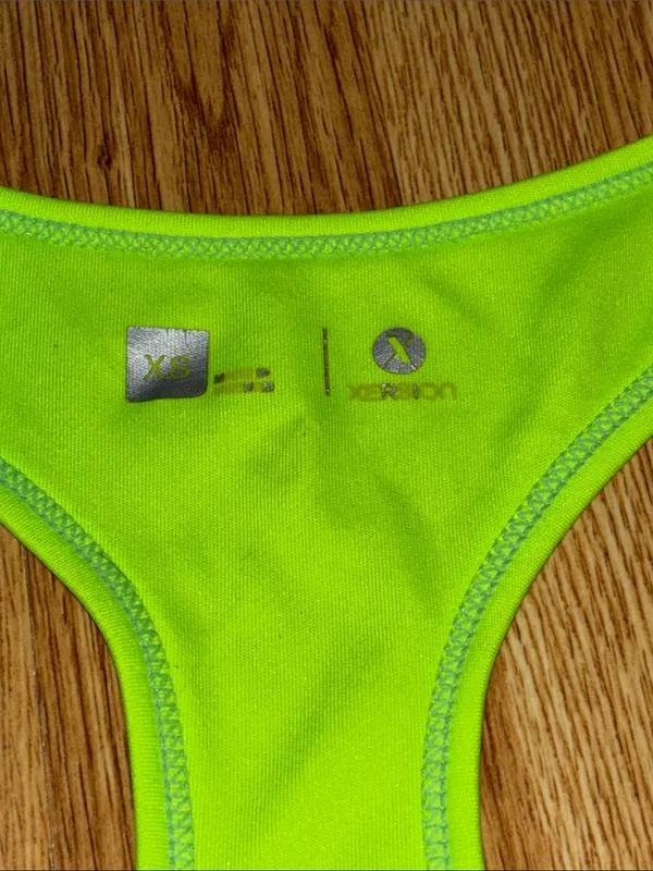 Xersion Women's Lime Green Racerback Active Tank Top - Image 2