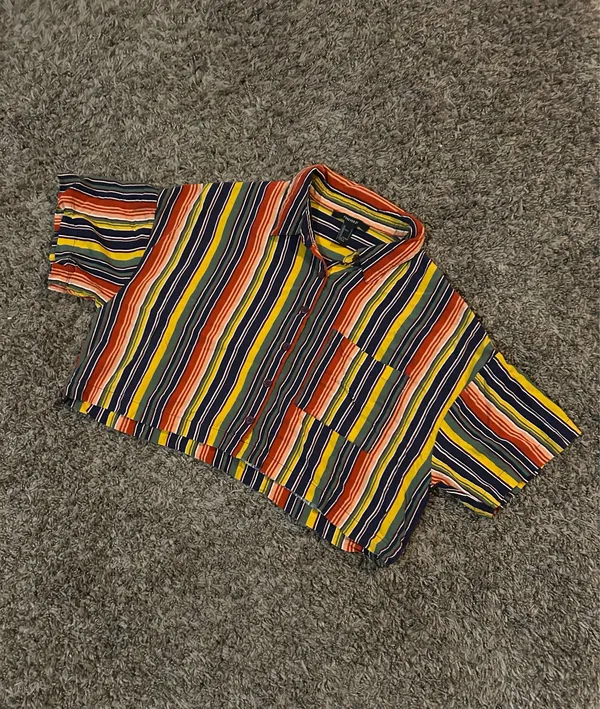 Forever 21 Striped crop top - Image 3