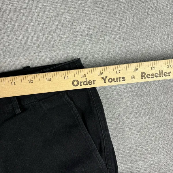 Lauren Ralph Lauren Pants Womens 4 Black‎ Chino Twill Flat Front Stretch Pockets - Image 7