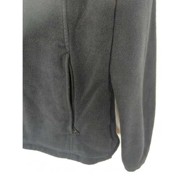Columbia Benton Springs‎ Full Zip Fleece Black Jacket Women's L Breathable Warm - Image 3