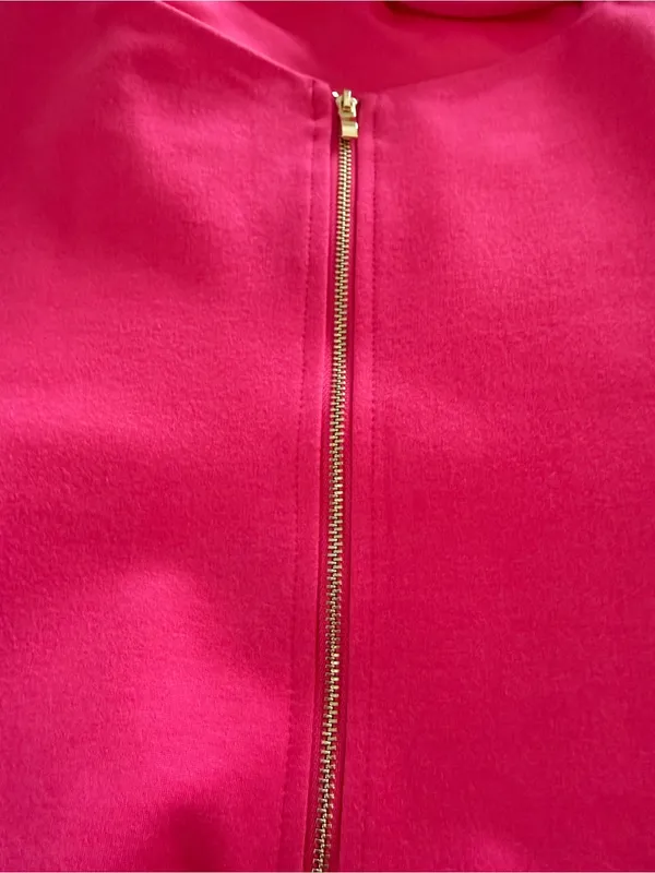 Lulus Hot Pink‎ Bodycon Midi Dress Sleeveless Side Slit Medium - Image 8