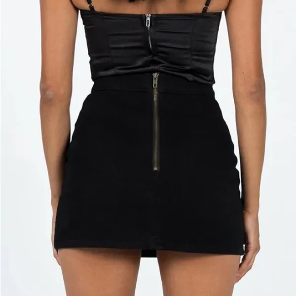 LIONESS Princess Polly Lola skirt in black - Image 8
