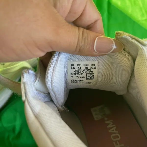 Puma White High-Top Sneakers - Image 10