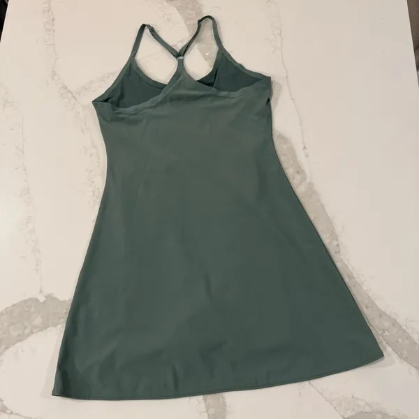 Outdoor Voices Exercise Dress Women’s Small Evergreen Built in Shorts Athleisure - Image 14