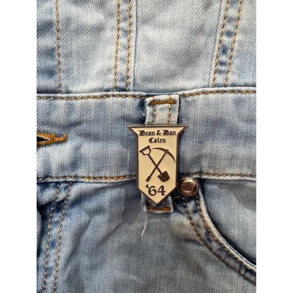 Dsquared2 Denim Sleeveless Romper Sz S Streetwear Designer Festival‎ - Image 3