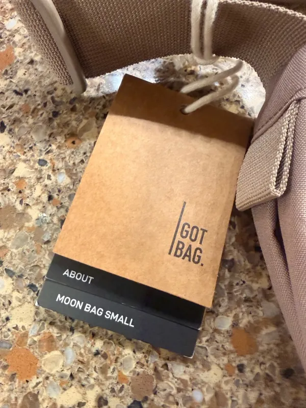 GOT‎ BAG Small Moon Bag NWT TikTok Logo - Image 3