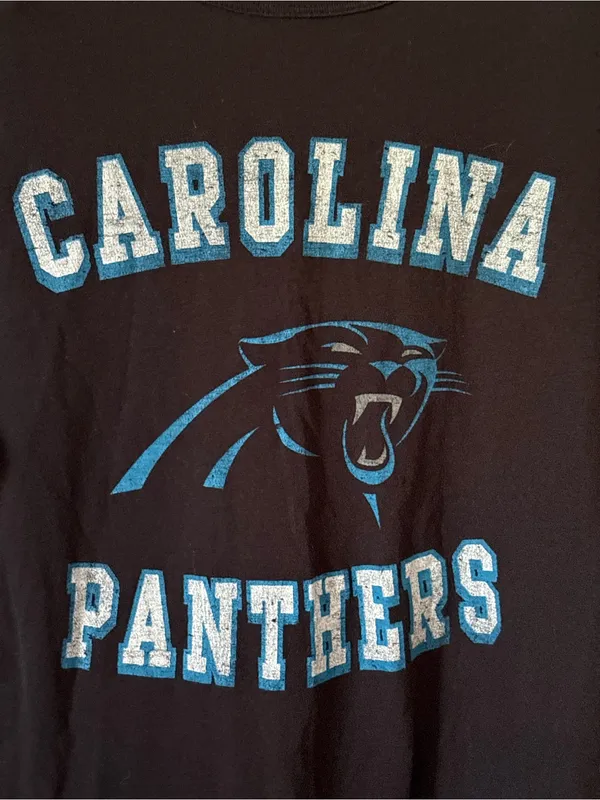 Carolina Panthers Black Short Sleeve Tee - Image 2