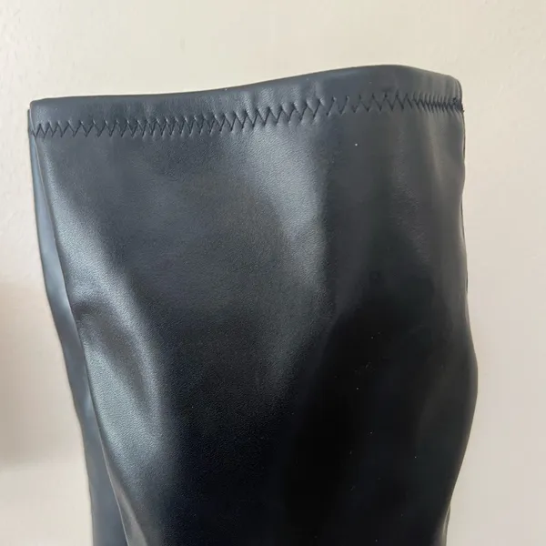 ALDO Maritza Black Platform Knee High Boots Bratz 10 - Image 9