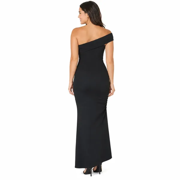 24seven Women's Formal Dress Size Large Black Bodycon Stretch Cocktail Party - Image 2