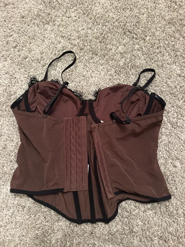 Garage Corset Top Black - Image 2