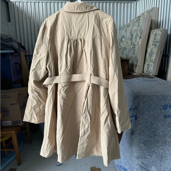 Maurices Tan Trench Coat Timeless Style - Image 2