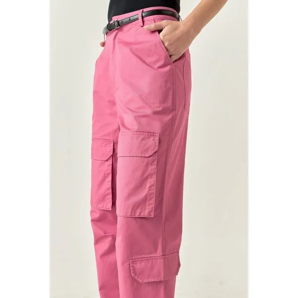 English factory high rise wide leg cargo pants Size‎ Small - Image 6