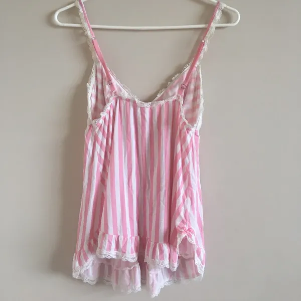 Victoria’s Secret coquette Signature Stripe Babydoll Top - Image 6