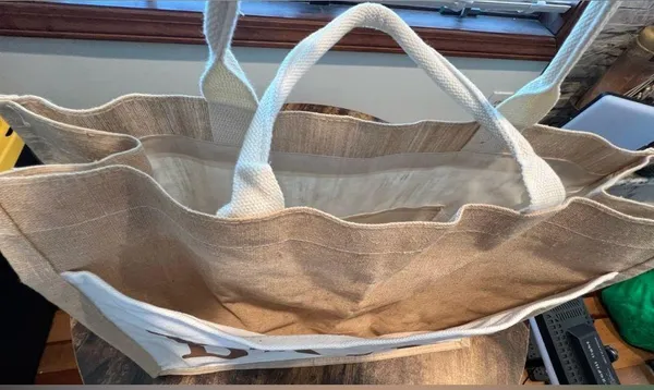 Bride | wedding, bridal, bride tote bag. Tan - Image 5