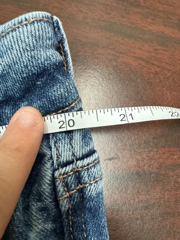 American Eagle Strigid High Rise Mom Jeans Size 18 Long - Image 8