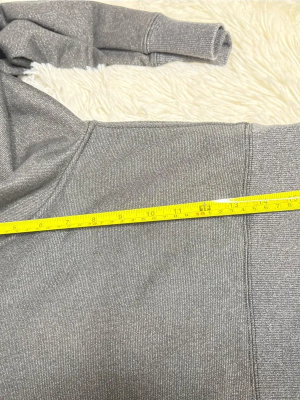 Lululemon Loungeful Cropped Hoodie *Spark Black / Black - Image 6