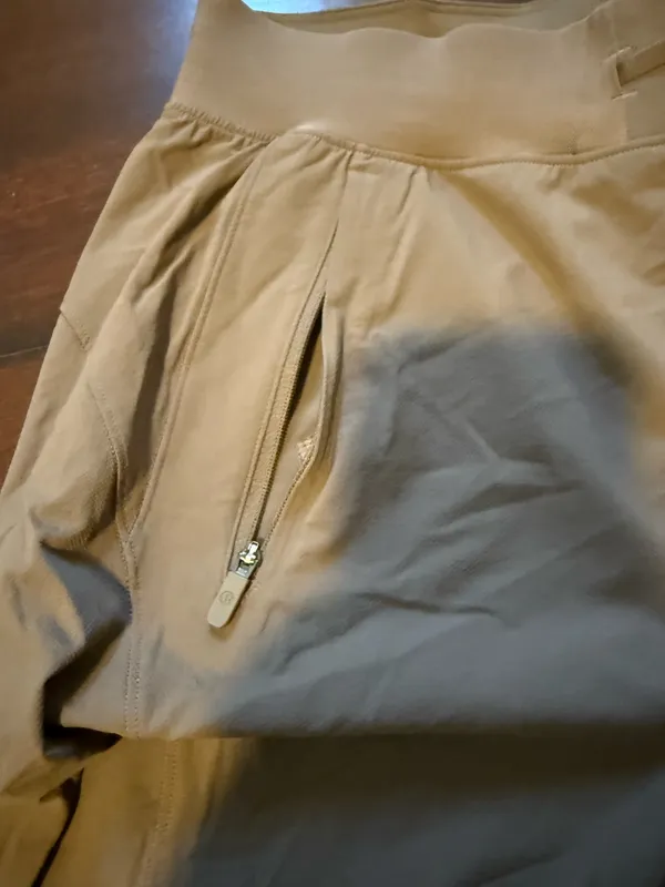 Lululemon beige khaki joggers - Image 3
